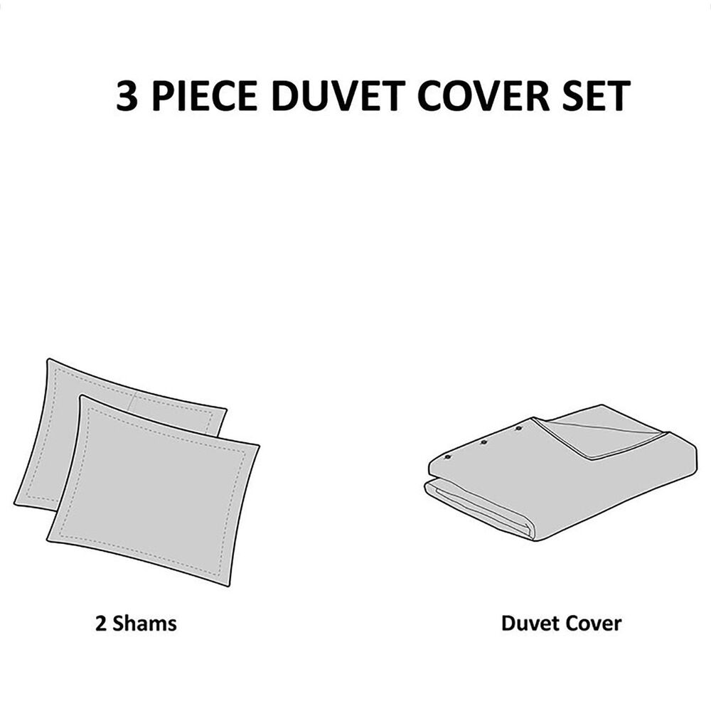 Hampton Park Cassandra 3-Piece Full/Queen Duvet Cover Set in Blush, , large