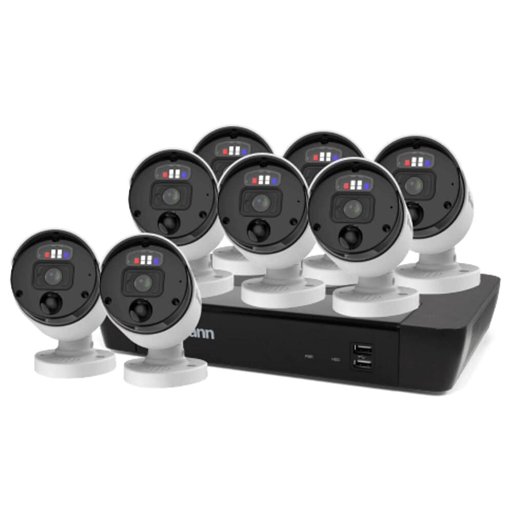 Swann 8 Camera 8 Channel 4K Ultra HD Pro Enforcer NVR Security System in White, , large