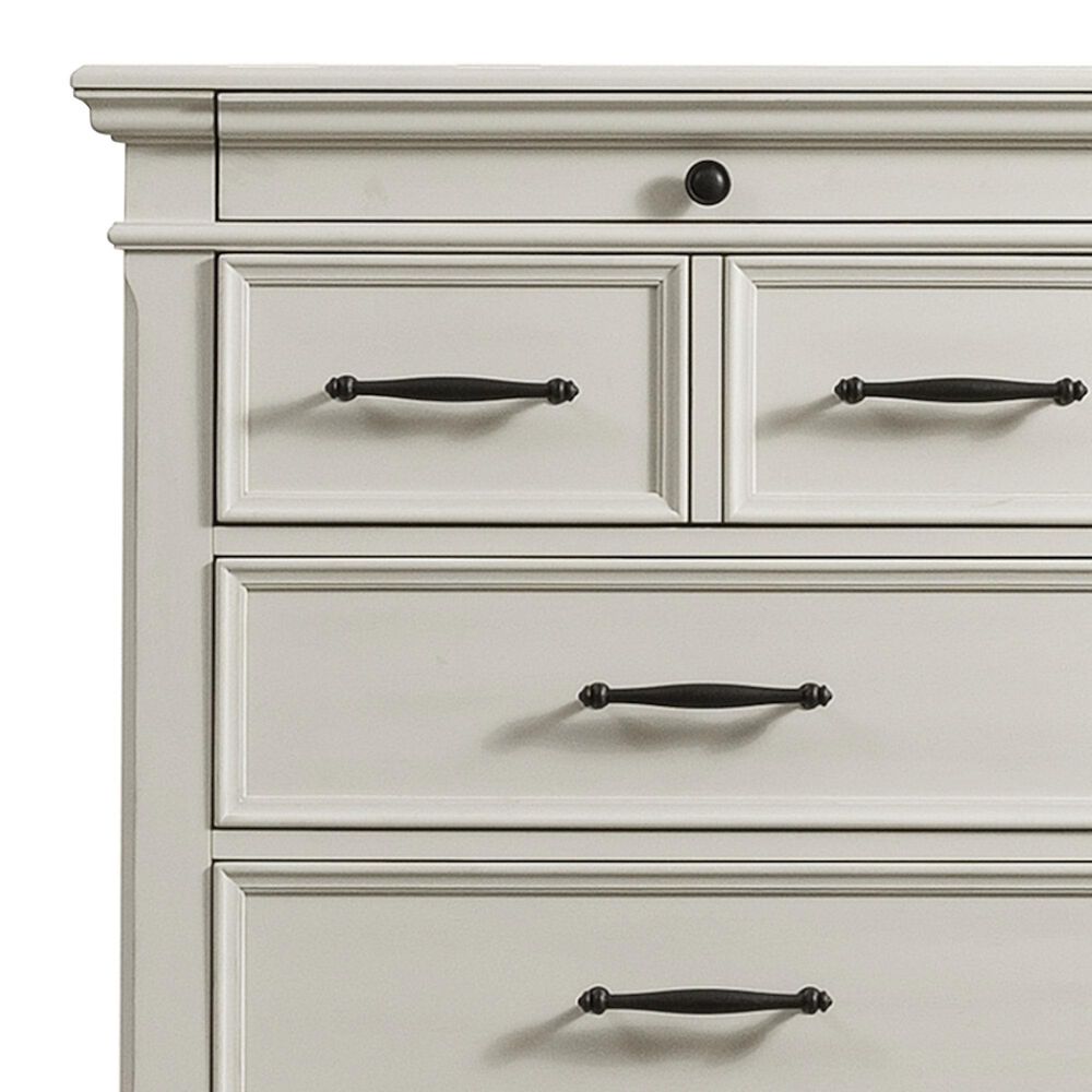 Mayberry Hill Slater 6-Drawer Chest in White, , large