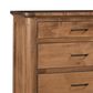Briarwood Restful Retreat 4 Piece California King Panel Bedroom Set in Iced Coffee, , large