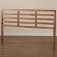 Baxton Studio Akemi King Slat Headboard in Ash Walnut, , large