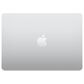 Apple MacBook Air 13.6" Laptop - Apple M4 chip 10-core CPU - 16GB RAM - 8-core GPU - 256GB SSD in Silver with 3-Year AppleCare+, , large