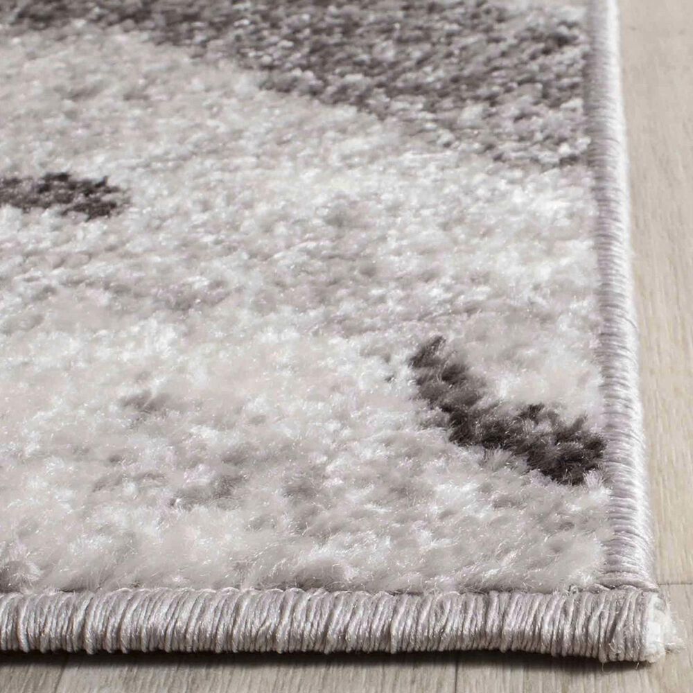 Safavieh Adirondack ADR121P 2&#39;6&quot; x 12&#39; Silver and Charcoal Runner, , large