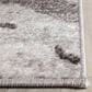 Safavieh Adirondack ADR121P 2"6" x 12" Silver and Charcoal Runner, , large