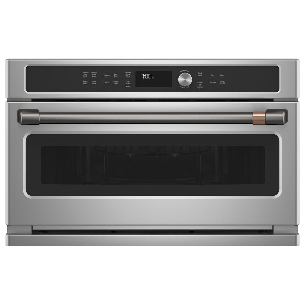 Cafe 30&quot; Handle Kit for Wall Oven and Advantium in Brushed Black, , large