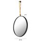 Tov Furniture Riley 25" Mirror in Natural and Black, , large