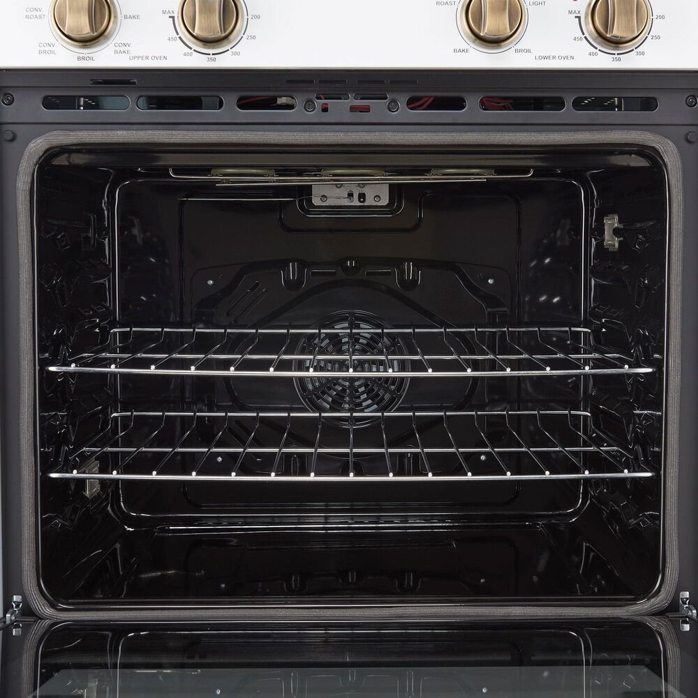 Forno Vomero 30" Double Electric Wall Oven in White, , large