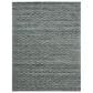 Amer Rugs Houston 5" x 7"6" Turq Gray Area Rug, , large