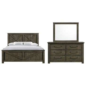 Mayberry Hill 3-Piece Queen Bedroom Set in Grey , , large