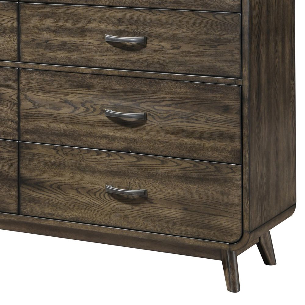 New Heritage Design Rex 8-Drawer Dresser in Walnut, , large