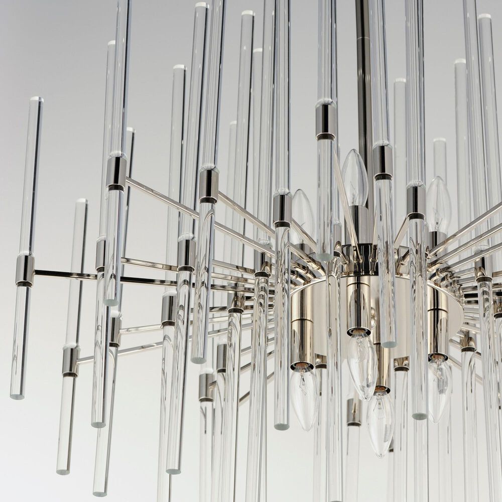 Maxim Lighting Divine 8-Light Chandelier in Polished Nickel, , large