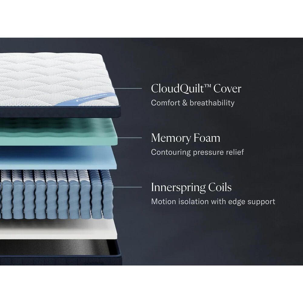 DreamCloud Hybrid Premier 4.0 Plush Twin Mattress, , large