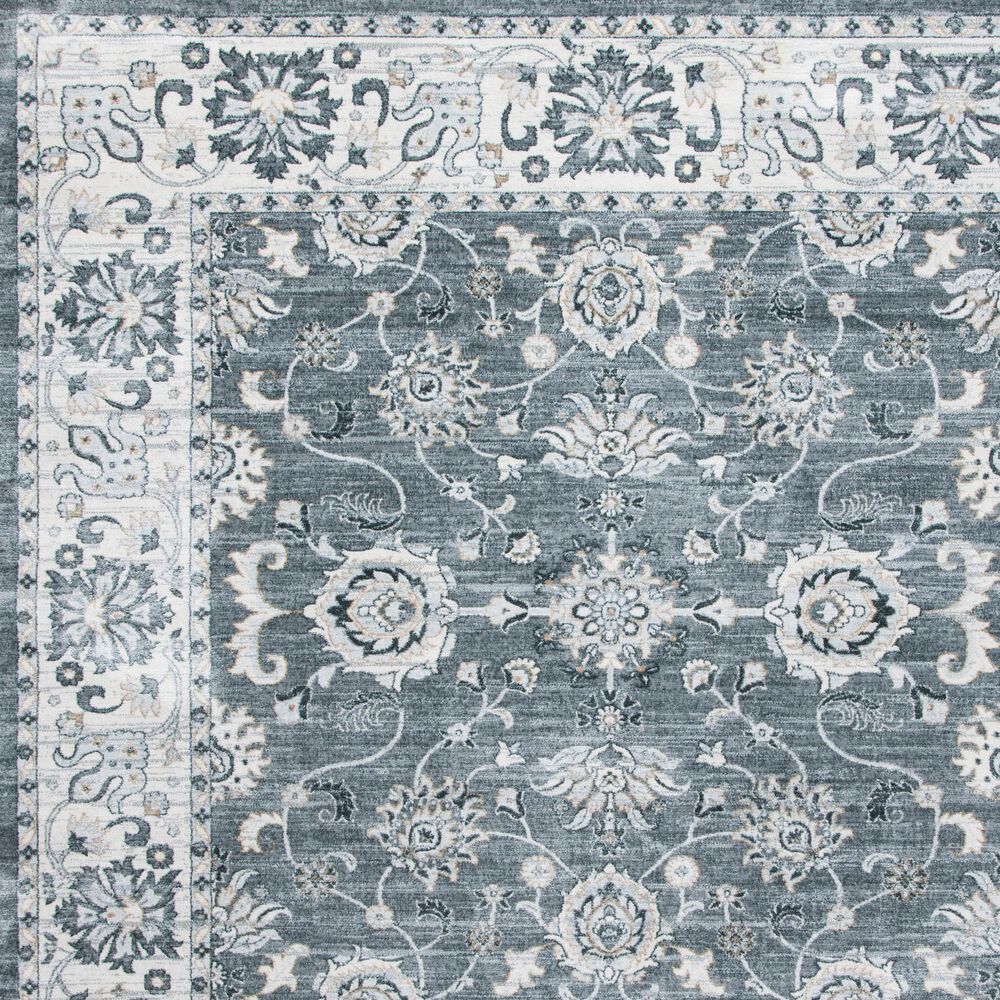 Safavieh Isabella ISA940F 5&#39;3&quot; x 7&#39;6&quot; Gray and Cream Area Rug, , large
