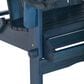 Walker Edison Patio Adirondack Chair in Navy Blue, , large