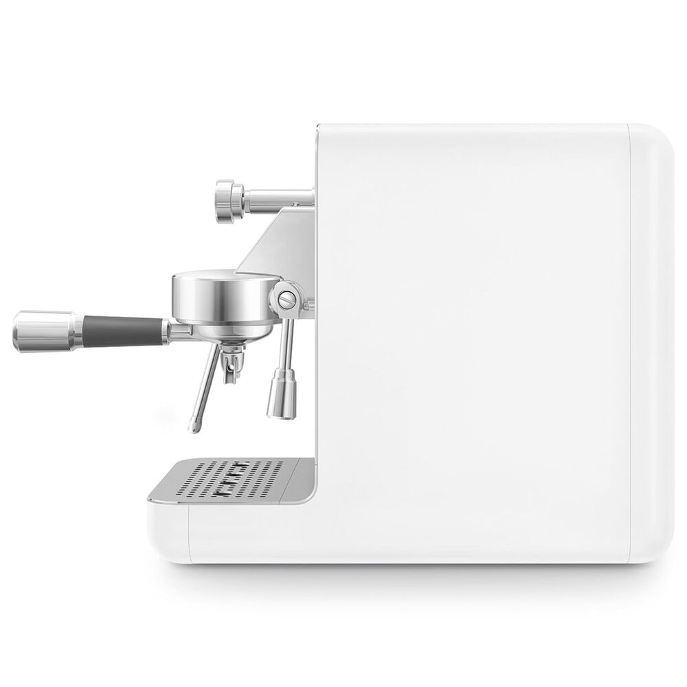 SMEG 57 Oz Espresso Coffee Machine in White, , large