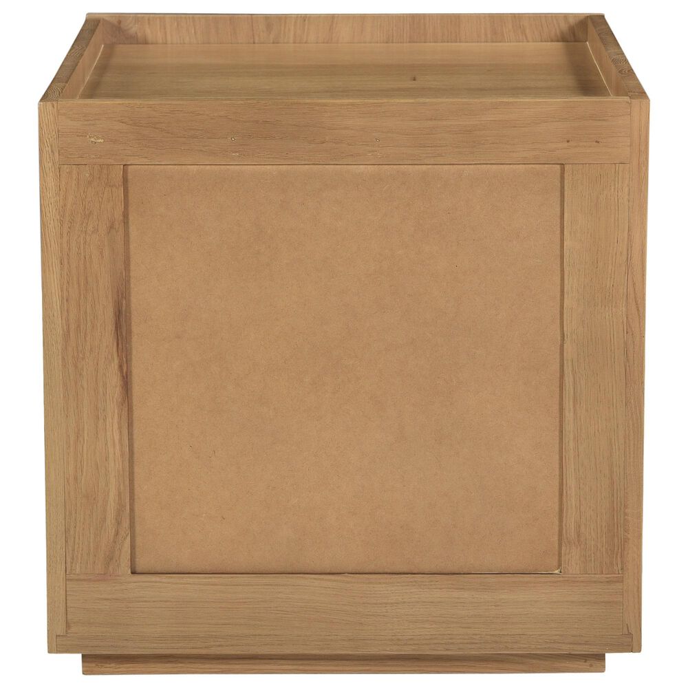Moe&#39;s Home Collection Plank 2 Shelves Nightstand in Natural, , large
