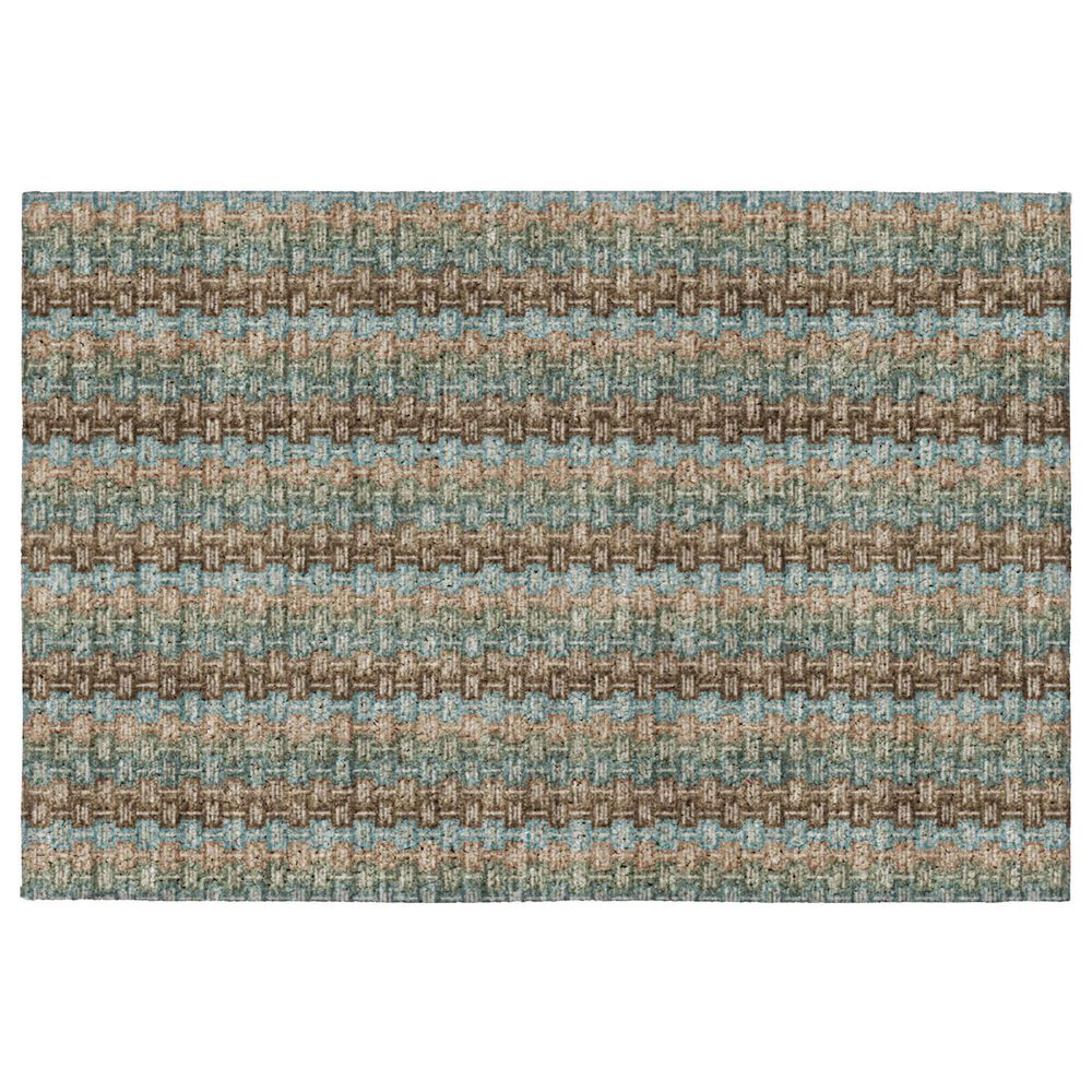 Dalyn Rug Company Kenner Brown 2"6" x 3"10" Area Rug, , large