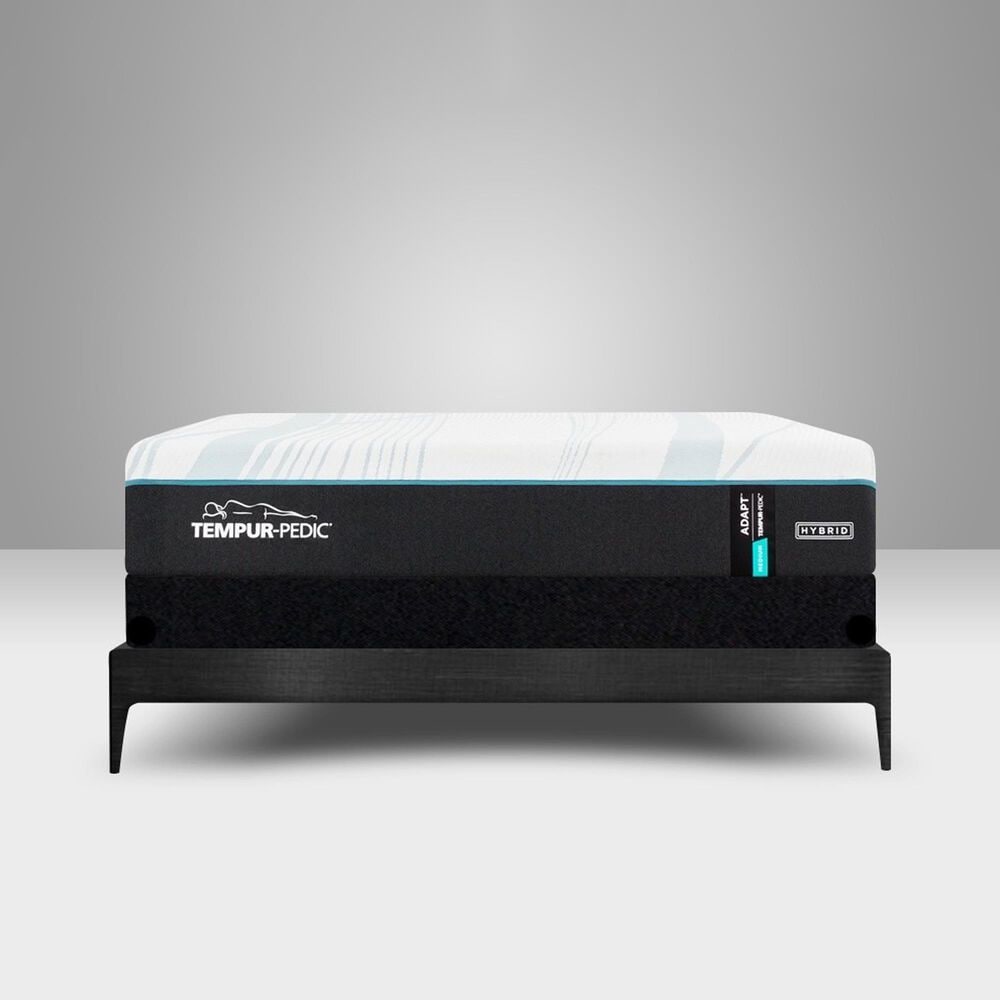 Tempur-Pedic Adapt 2.0 Medium Hybrid Queen Mattress with Low Profile Box Spring, , large