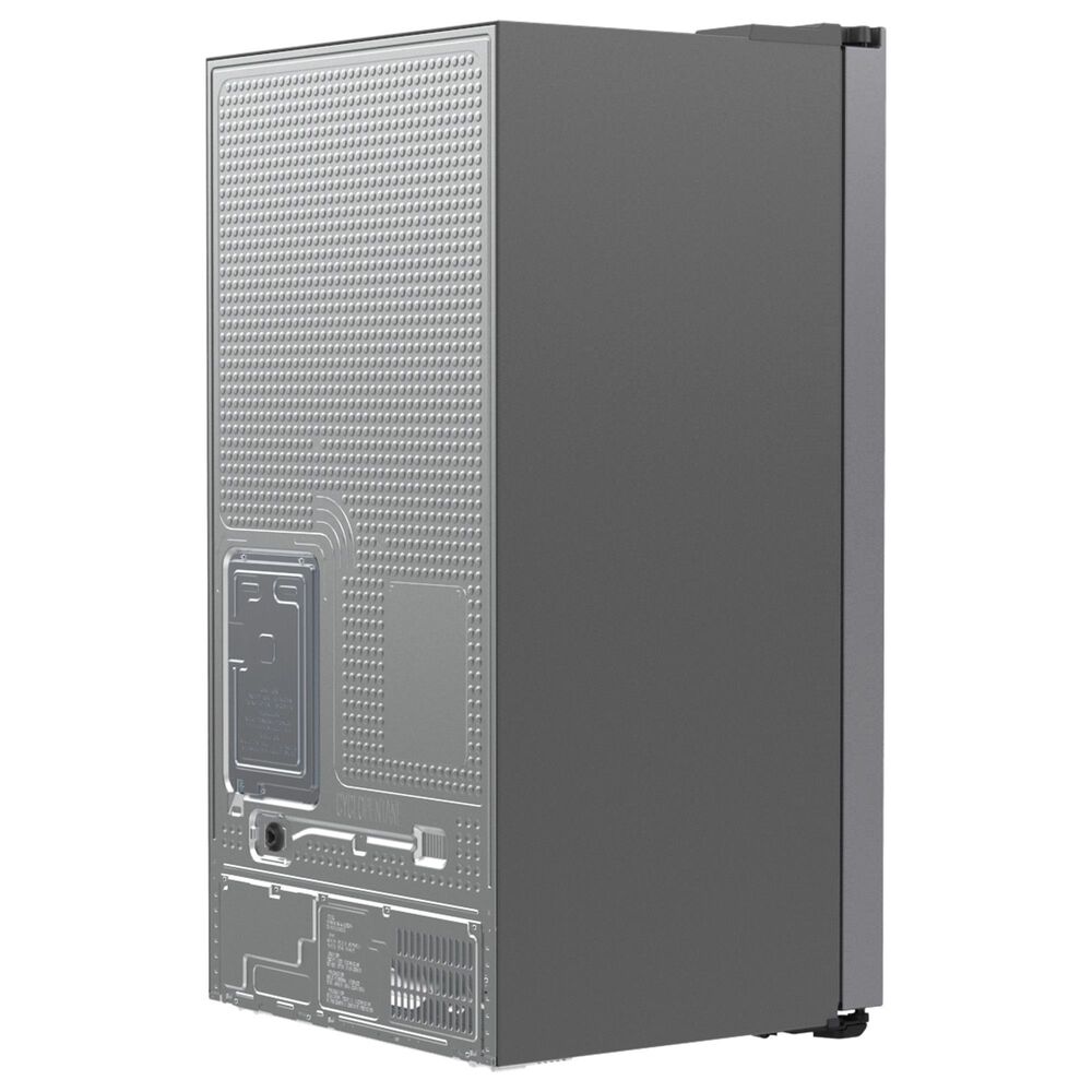 Samsung 26.7 Cu. Ft. Large Capacity Side by Side Refrigerator with Touch Screen Family Hub in Stainless Steel, , large