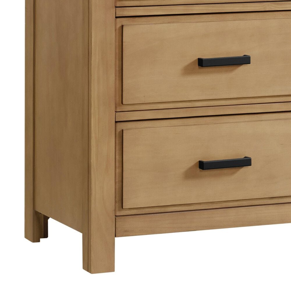 Oxford Baby Mystic 4-Drawer Chifforobe with Door in Honey, , large