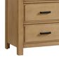 Oxford Baby Mystic 4-Drawer Chifforobe with Door in Honey, , large