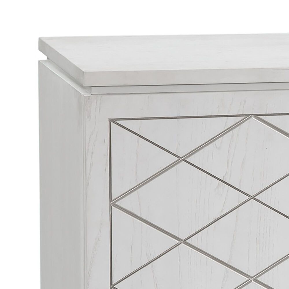 Bassett Mirror Farrow 2-Door Cabinet in White, , large