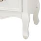 Baxton Studio Amalie 4-Drawer Accent Storage Cabinet in White and Oak, , large