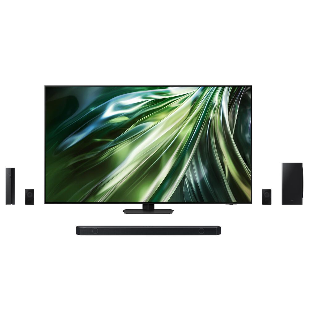 Samsung 85" 4K QLED w/Soundbar Sys, , large