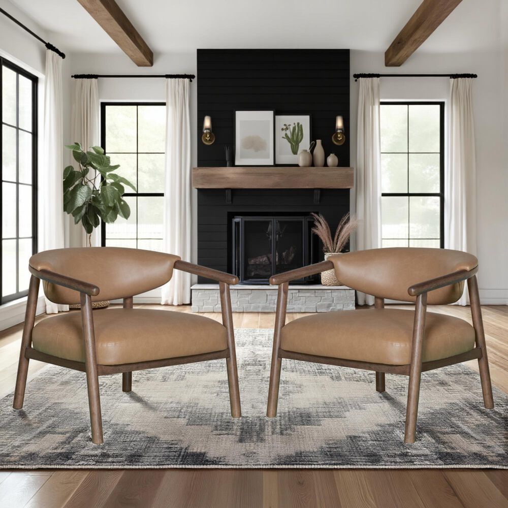 Blue River Autumn Accent Chair in Bistre Brown, , large