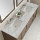 James Martin Vanities Chicago 72" Double Bathroom Vanity in Whitewashed Walnut with 3 cm Victorian Silver Quartz Top and Rectangular Sinks, , large