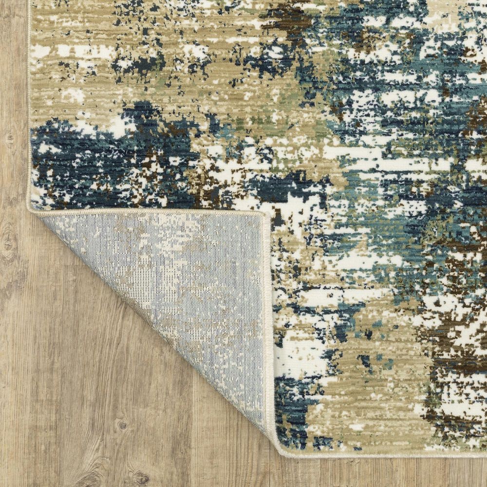 Oriental Weavers Reed 7&#39;10&quot; x 10&#39;10&quot; Blue and Green Area Rug, , large