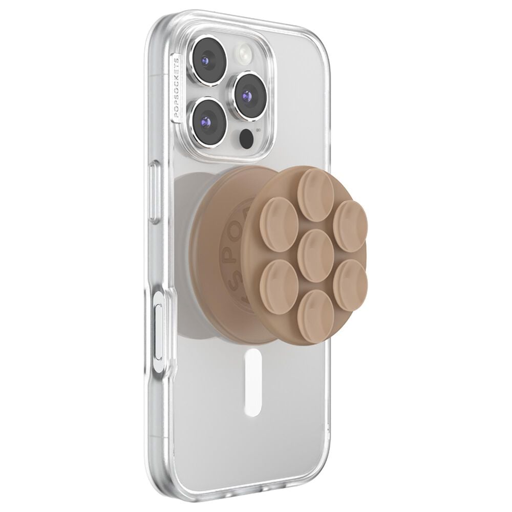 PopSockets MagSafe Circle Suck-Up Grip and Mount in Latte, , large