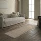 Jaipur Kindred Pastel Parchment and Oak Buff 2"6" x 7"6" Runner, , large