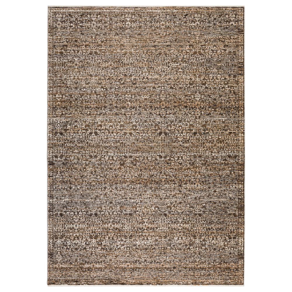 Dalyn Rug Company Yarra YA2 9" x 13" Fudge Area Rug, , large