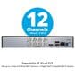 Night Owl 2-Way Audio 12 Channel DVR Security System with 1TB Hard Drive and 4 Wired 2K Deterrence Cameras, , large