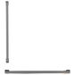 Cafe Built-In Bottom Freezer Refrigeration Handle Kit in Brushed Black, , large