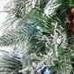 The Gerson Company 9" Pre-Lit Artificial Garland with White LED Lights in Green, , large