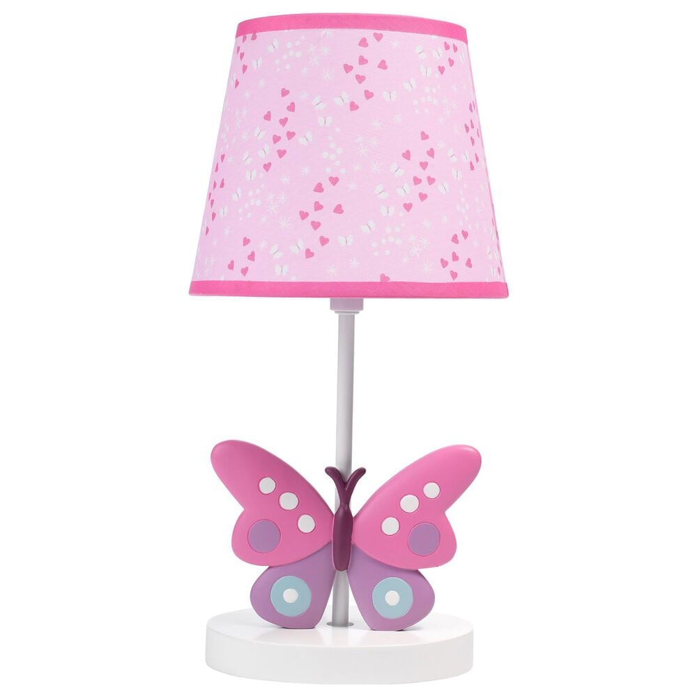 Lambs and Ivy Magic Garden Butterfly Nursery Lamp, , large