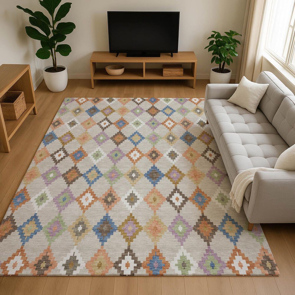 Dalyn Rug Company Kenner Beige 9' x 12' Area Rug, , large