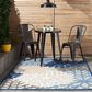 Nourison Aloha ALH05 5"3" x 7"5" Blue and Multicolor Indoor/Outdoor Area Rug, , large