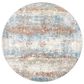 Surya Brunswick 5"3" Round Blue, Taupe, Cream, Tan, Seafoam and Gray Area Rug, , large