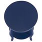 Linon Home Decor Rainbow Side Table in Navy Blue, , large