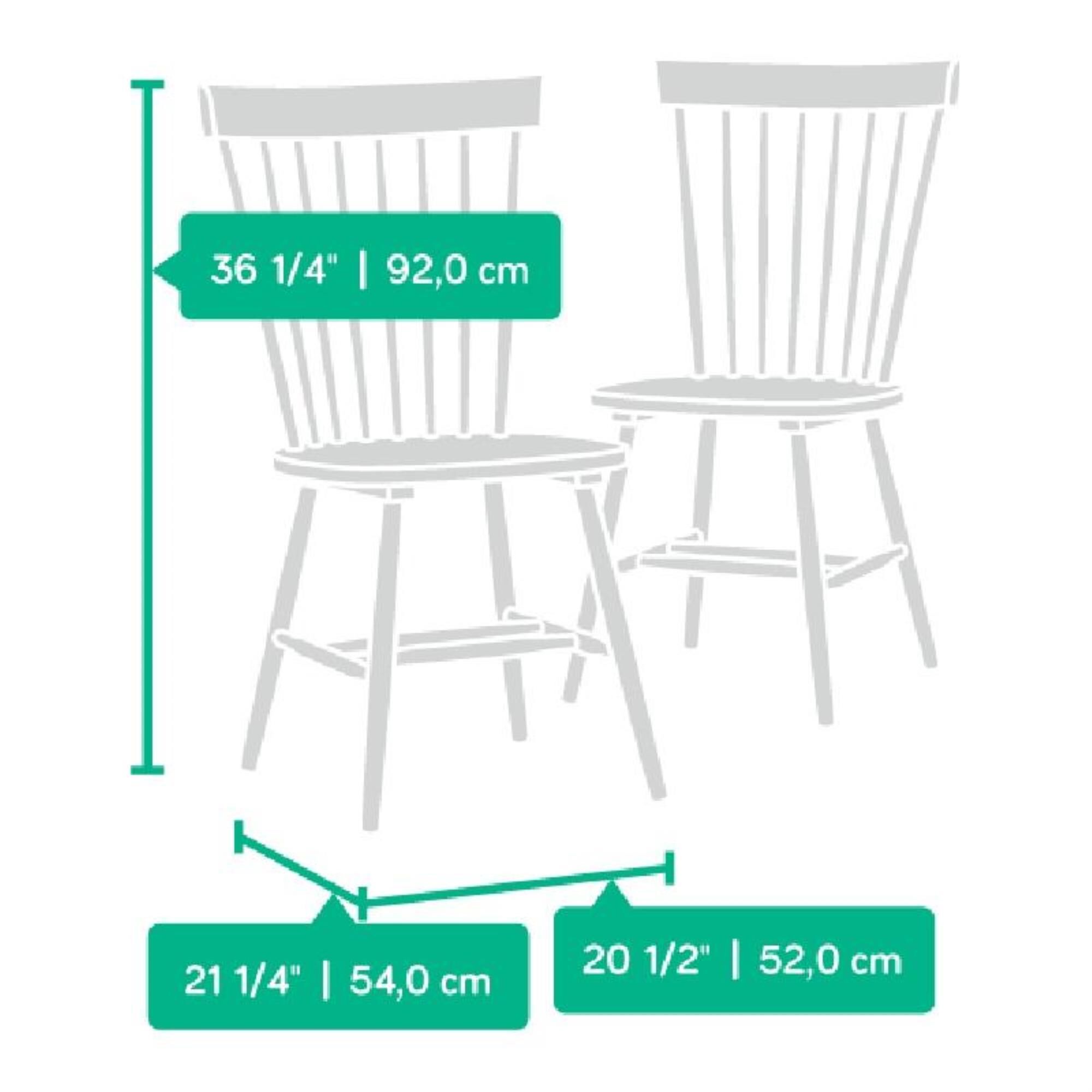 Sauder new grange spindle back 2025 chair