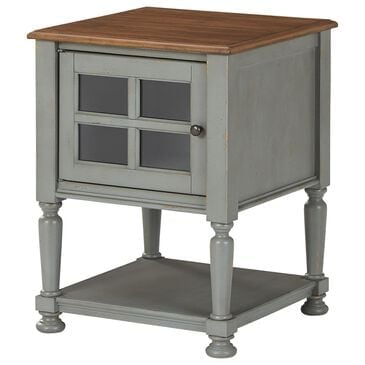 Ashley Mirimyn Accent Cabinet in Antiqued Gray, Brown and Clear, , large