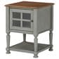 Ashley Mirimyn Accent Cabinet in Antiqued Gray, Brown and Clear, , large
