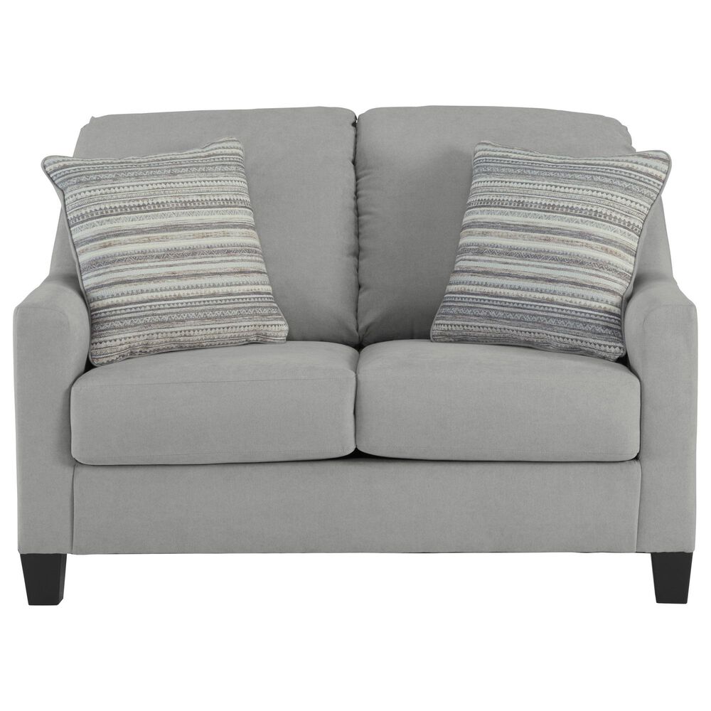 Ashley Adlai Stationary Loveseat in Shadow, , large