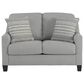 Ashley Adlai Stationary Loveseat in Shadow, , large
