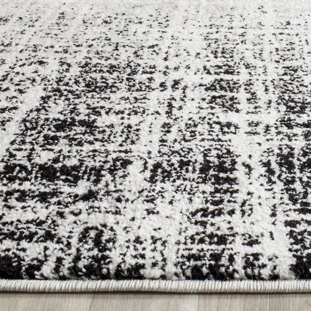 Safavieh Adirondack ADR116B 2&#39;6&quot; x 10&#39; Ivory and Black Runner, , large