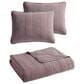 Hallmart Collectibles Sierra 3-Piece King Coverlet Set in Eggplant, , large