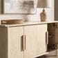 Jennifer Taylor Home Milo 4-Door Sideboard in Light Natural Cerused, , large